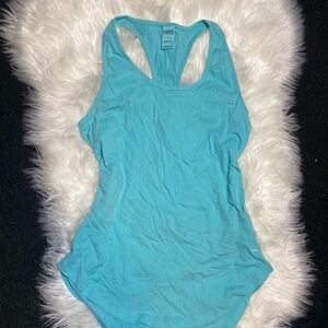 PINK Victoria's Secret Light Blue Tank Top